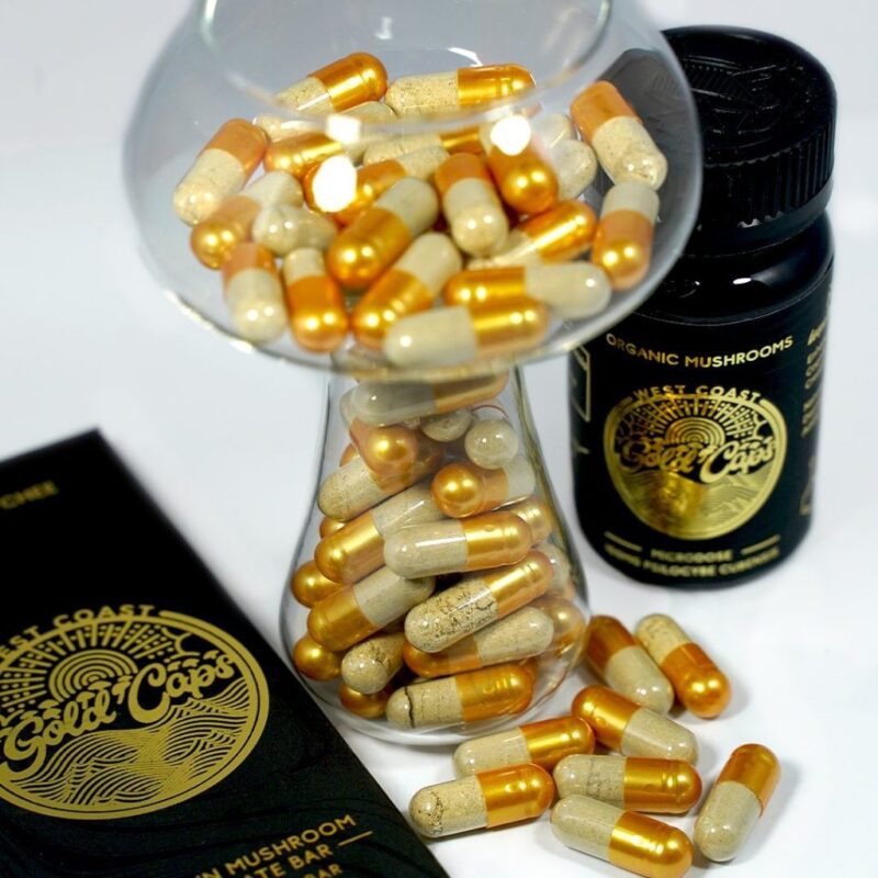 west coast gold caps